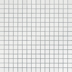 Solid White Mosaic ZZ 30,5x30,5