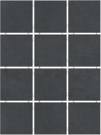 Амальфи черный 12 частей (полотно 29.8х39.8)  |9.8х9.8