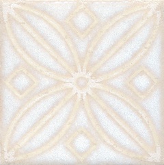 Амальфи орнамент белый В402 ZZ |9.9х9.9