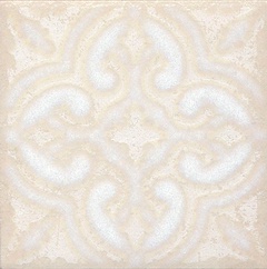 Амальфи орнамент белый В408 XX|9.9х9.9