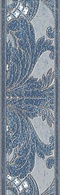 Бордюр Лувр синий В89 ZZ |6.3x20