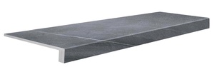 Ступень ЕВРО Техно Проходная Роверелла серый обрезной (n063865)| 34,5x119.5