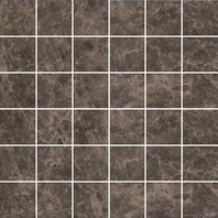 Декор Мерджеллина коричневый темный мозаичный XX |30.1х30.1