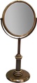 Зеркало косметическое на ножке настольное, h46хd23см (бронза), Windsor ZZ