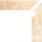Abbadia (argenteo) battiscopa scala DX comp 2 pcs XX |8x31.7