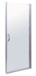 Душевая дверь распашная D9 Bliss L 90*190 см, универсальная, хром профиль, прозрачное стекло, установочный набор в комплекте ХХ