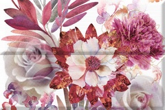 Com.Savage Flowers Berenjena 01 XX |30x45