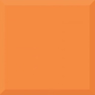 Monocolor Naranja Biselado Brilo ZZ |10x10