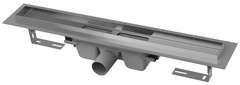 Универсальный водоотводящий желоб 550 мм, для решетки под плитку арт.Floor-550 ZZ