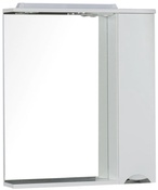 Зеркало Гретта 750х670x136 мм, цвет белый, крепеж в комплекте ZZ