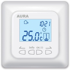 Терморегулятор Aura LTC530 белый
