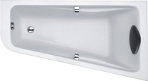 Акриловая ванна Odeon Up 160*90, ассиметричная, правая(БЕЗ каркаса, слива-перелива арт.E78600 и панели)ZZ