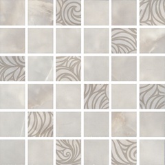 Декор Вирджилиано мозаичный серый |30х30