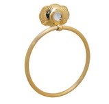 Полотенцедержатель-кольцо 24х5хh32см, крепления в компл., (цв. золото) Margherita ZZ
