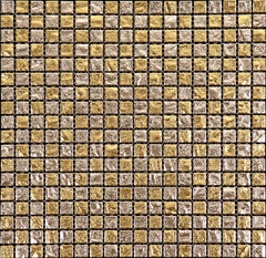 NATURAL Мозаика из стекла BSU-33-15 (BDUA-201) (14,5x14,5) XXZZ |29,8x29,8