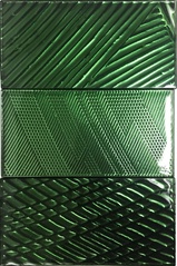 Стекло Mix Nature Green (1шт - 3 чипа) | 7,5x45