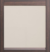 Зеркало Лаварро 80, 800*850*45 мм, цвет венге, крепеж в комплекте XX