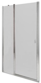 Дверь для душа распашная, CRV2-120, профиль белый, стекло прозрачное ZZ товар