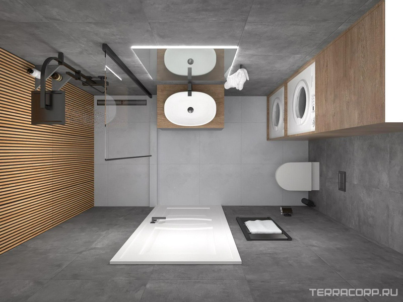 Душевая комната Exterior Ceramica дизайн