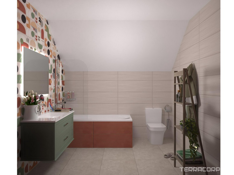 Ванная комната Gracia ceramica Wabi-Sabi дизайн