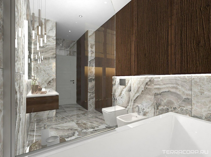 Совмещенная ванная Imola The Room дизайн