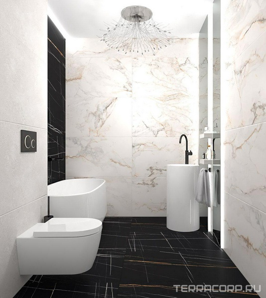 Ванная совмещенная Kerranova дизайн