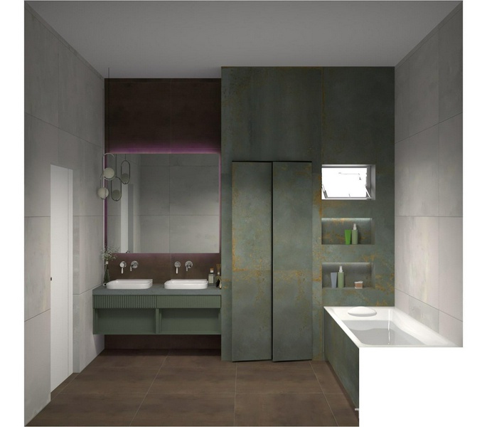 Ванная комната Ceramika Rubiera дизайн
