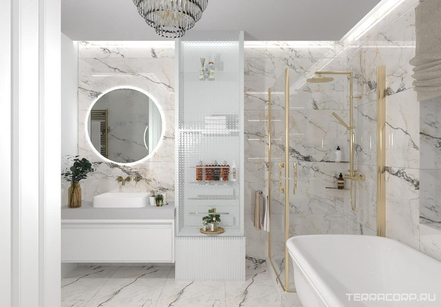 Душевая La Faenza Aesthetica дизайн