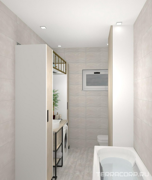 Ванная комната  Kerama Marazzi Онда дизайн