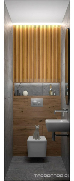 Туалет Таурано дизайн