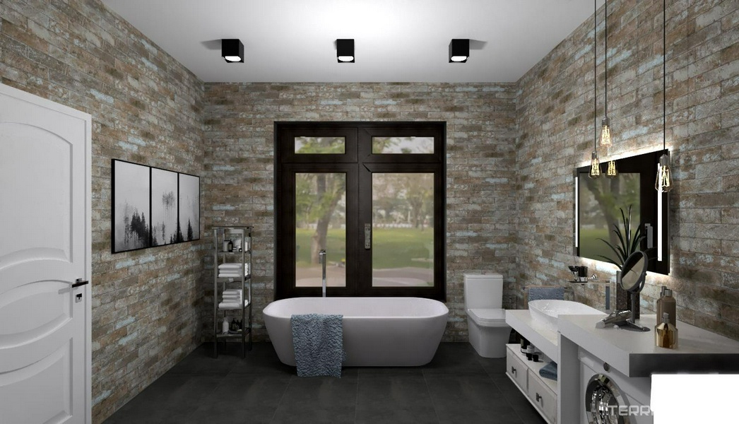 Ванная комната Dado Ceramica Brickone дизайн