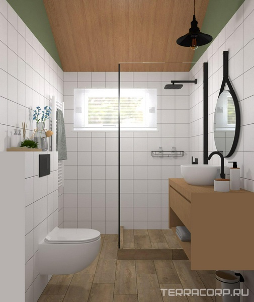 Душевая комната Kerama Marazzi Калейдоскоп дизайн