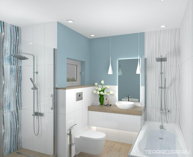 Ванная комната Gracia ceramica Marella дизайн