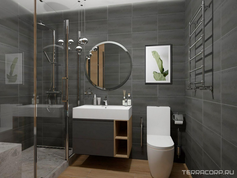 Душевая комната Kerama Marazzi Ломбардиа дизайн