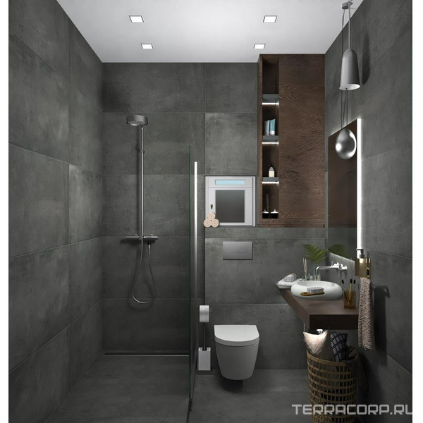 Душевая комната GRASARO дизайн