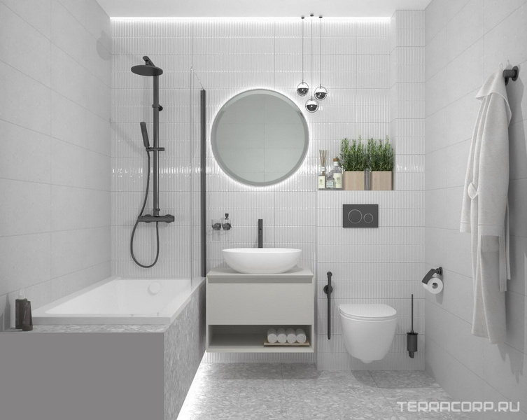 Ванная комната Gracia ceramica Simply дизайн