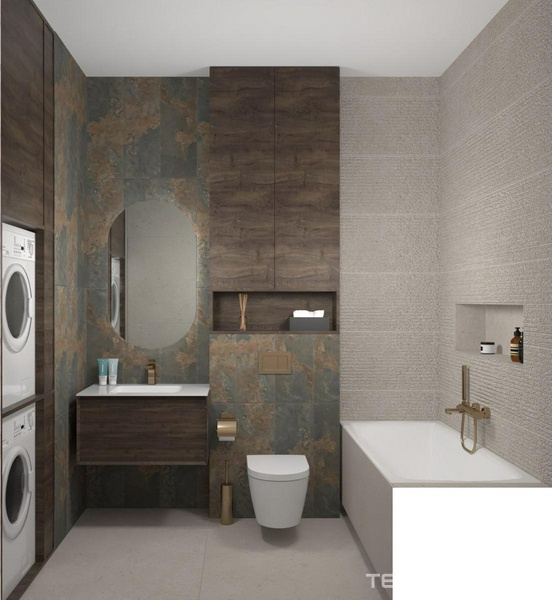 Ванная комната Kerama Marazzi Риккарди дизайн
