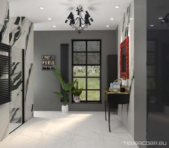 Совмещенный санузел Imola The Room дизайн