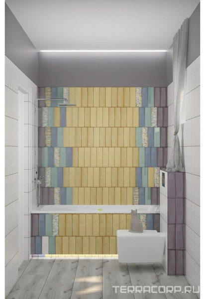 Ванная Kerama Marazzi Монпарнас дизайн