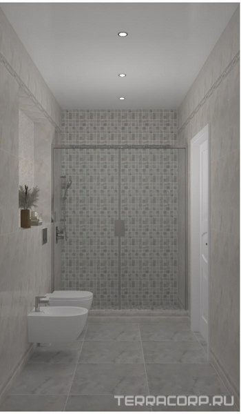 Душевая Kerama Marazzi Вирджилиано дизайн