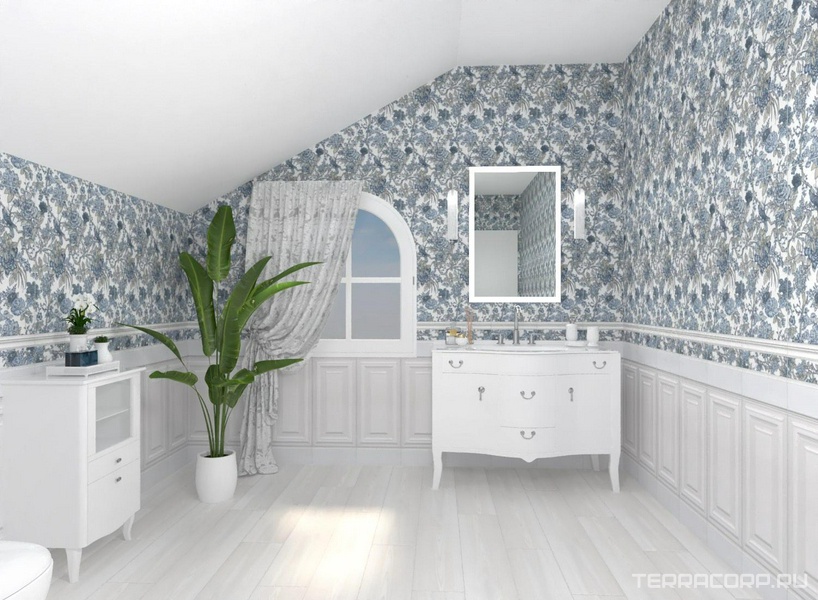 Ванная комната Kerama Marazzi Жардим дизайн