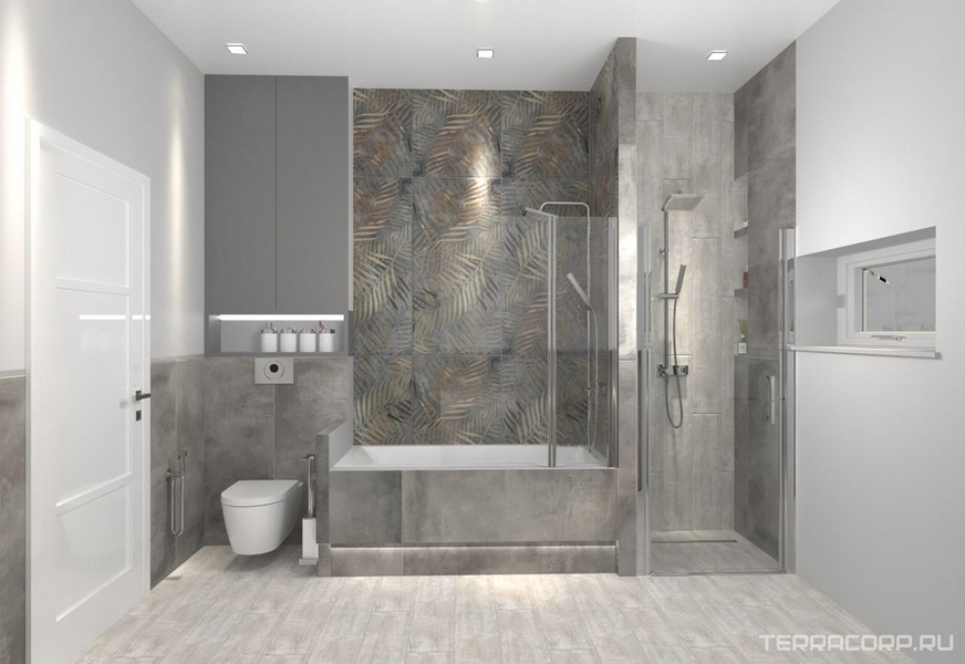 Совмещенный санузел Dado Ceramica дизайн