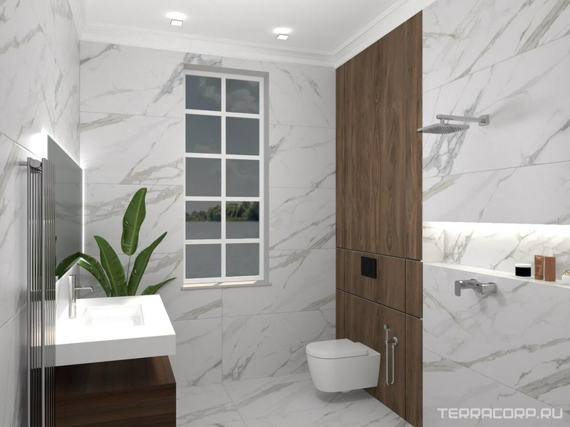 Ванная комната Kerama Marazzi Монте Тиберио 2 дизайн