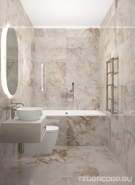 Ванная Kerama Marazzi Риальто дизайн