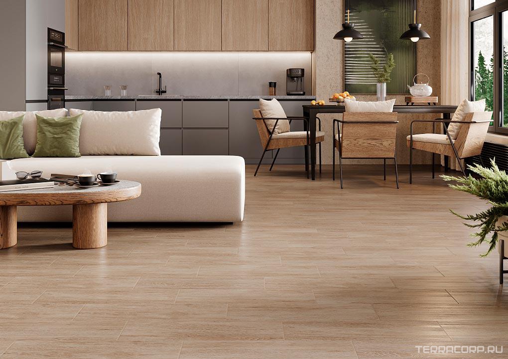 Керамогранит Gracia ceramica Baikal brown PG 02 20х60 Коричневый, фото 1