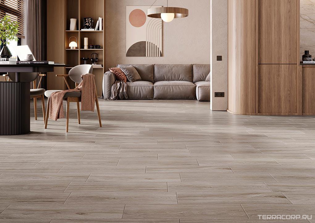 Керамогранит Gracia ceramica Baltika grey PG 01 20х60 Серый, фото 1