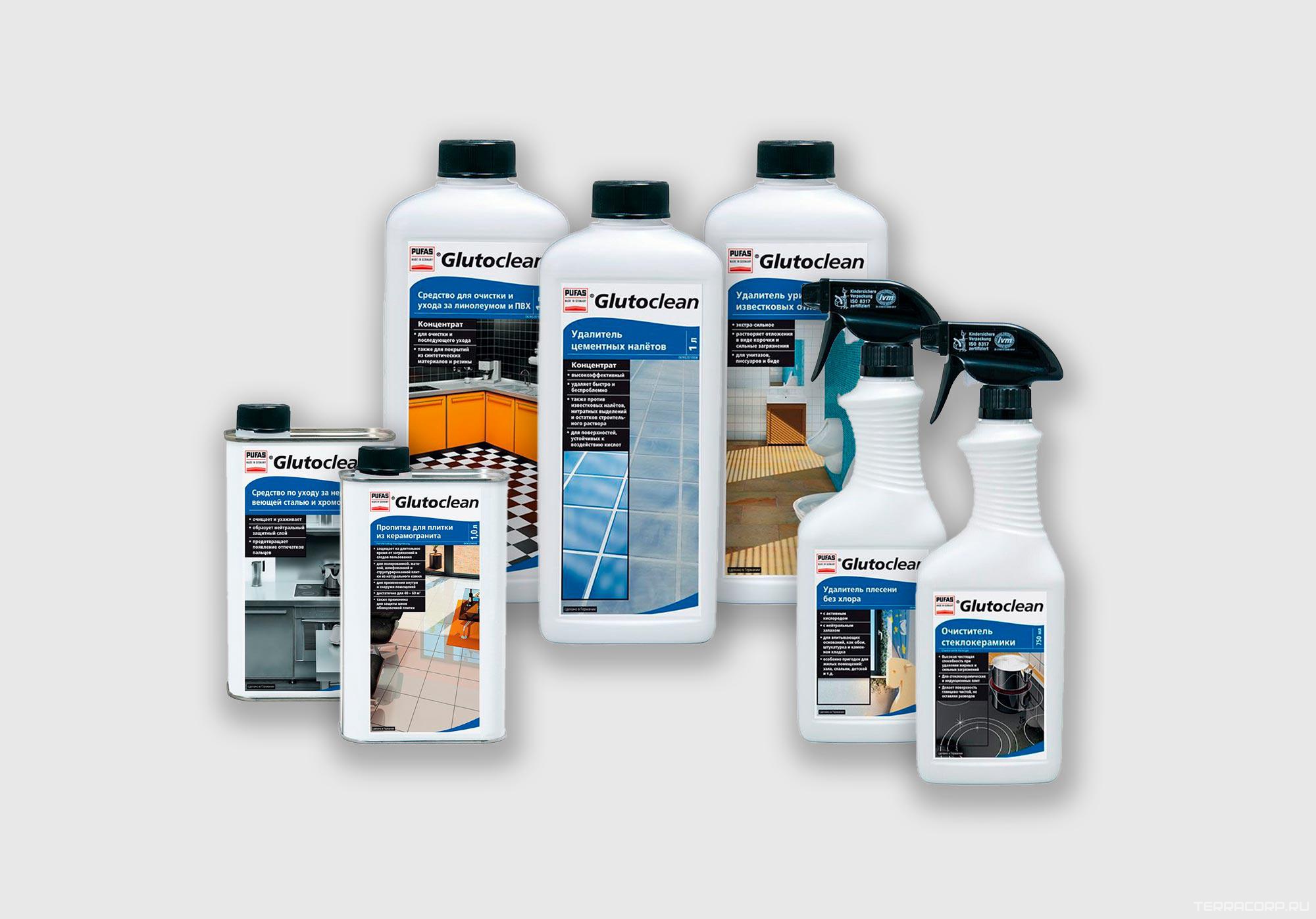 Дезинфицирующий очиститель 750 мл Pufas GlutoClean 390 388 - R, фото 1
