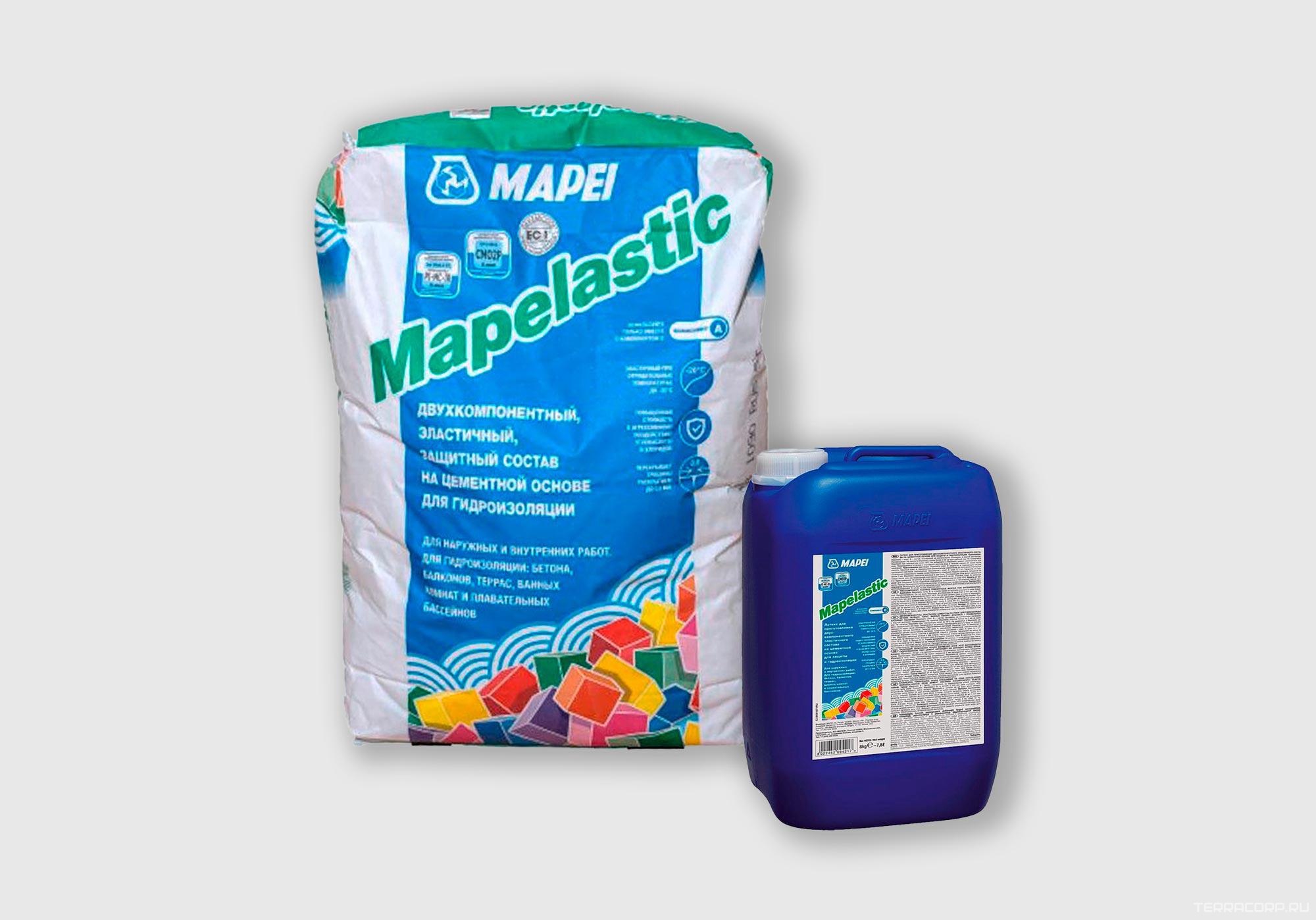 /комп.A (сухая часть) д/гидроизоляции (24 кг) Mapei MAPELASTIC 167132, фото 1