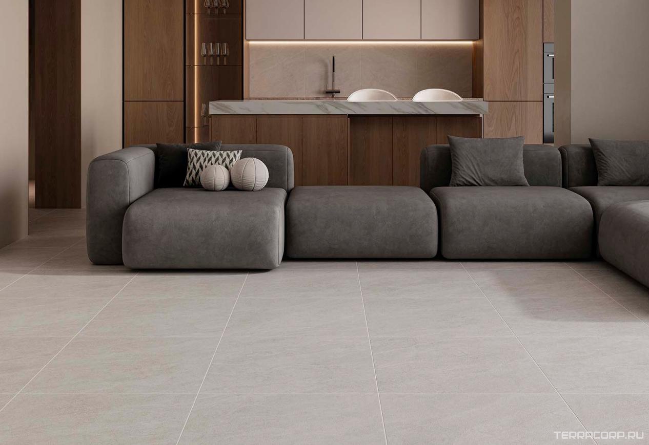 Керамогранит Gracia ceramica Monolit grey PG 01 60х60 Серый, фото 1