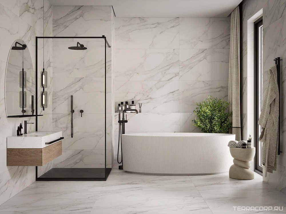 Керамогранит Gracia ceramica Marmara Керамогранит white PG 01 60х120 XX Белый, фото 1